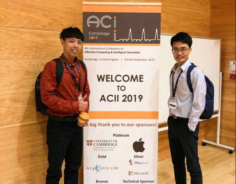 BIIC Lab attended 2019 ACII, Cambridge, UK